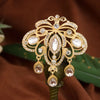 Sunspicems Morocco Crystal Brooches For Women Gold Color Caftan Brooch Pins Flower Algeria Bride Wedding Jewelry Dubai - Image 1