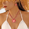 Bohemia Sea Shell Choker Necklace For Women Summer Sweet Flower Pendant Hand-woven Rope Neck Chain Jewelry Accessory - Image 13