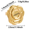 1/5pcs Gold Plated Cabochon Ring Round Oval Blank Tray Base Stainless Steel Rings For Women Men Handmade Enamel Accessories - Image 12