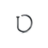 Fake Nose Ring Hoop No Piercing for Nose Lip and Ear 20G - Image 8