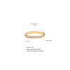 Delicate Shiny Cubic Zirconia Stainless Steel Gold Plated Bracelet Bangle for Women Jewelry - Image 4