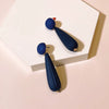 Korean Colorful Cute Hanging Drop Earrings For Women Arcylic Water drop Long Big Earring for Grils Party Dangle - Image 19