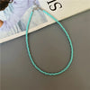 Tiny Colorful Seed Bead Choker Necklace - Image 25