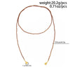 Geometric Acrylic Bead Choker Necklace with Pendant Detail - Image 5