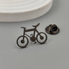 gold-plated stainless steel brooch: bicycle pattern, lapel pin, gift for friends - Image 4