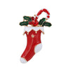 Christmas Brooch Pin Snowman Santa Claus Boot Garland Jewelry Gift Christmas Decoration Brooches - Image 18
