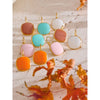 Joyful Candy Multicolor Enamel Square Hoop Earrings Golden Plated Stainless Steel Spring Summer Jewelry - Image 6