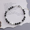 Silver Bracelet Red Persimmon Beaded Elastic Lucky Good For Woman Girl Jewelry Gift - Image 19