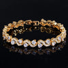 Pera 5 Colors Options Ladies Silver Plated Cubic Zirconia Royal Blue Tennis Bracelets Jewelry for Women Party Gift - Image 14