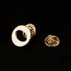 Quality Brass Initial A to Z 26 Letters Pin Golden Color English Symbol Design Men's Suit Collar Lapel Brooch Pin - Image 12