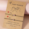 2Pcs Promise Couple Bracelets for Women Men Simple Luminous Heart Beaded Braided Bracelet Bangles Friendship Aesthetic Jewelry - Image 7