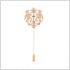 Simple Clothes Decorative Accessory Maple Ginkgo Leaf Feather Deer Eagle Rabbit Bee Lotus Flower Badge Long Brooch Pins Ornament - Image 14