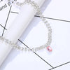 Stonefans Pink Crystal Bra Nipple Chains Non Piercing Erotica Rhinestone Chest Nipple Chain Body Jewelry For Women Goth Festival