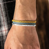 Lucky Woven Rope Handmade Bracelets For Women Men Simple Tibetan Silver Bangle Adjustable 3PC Charm Bohemian Styles Gift - Image 5