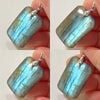 Pink Labradorite Pendant Irregular Shape Bead Stone Purple Necklace for Men Women - Image 34
