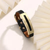 Leather Bracelet for Women Men Adjustable Double Wrap Wristband with Gold Plated Buckle Jewelry Multiple Colors - Image 10