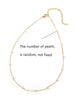 Dainty Imitation Pearl Necklace For Women Stainless Steel Multiple Pearl Chain Necklace Wedding Bride Christmas Jewelry Gift - Image 7