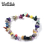 Women Bracelets Bangles Natural Gem Stone Bracelet Irregular Stretch Chip Beads Nuggets Bracelets Bangles Crystal Wristband - Image 20