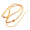 781D Handwoven Rope Necklace Bead Adjustable Cord Chain Braided Cord Jewelry Rope Texture Suitable for Various Occasion - Image 2
