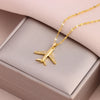Sweet Sexy Zircon Crystal Series Pendant Necklaces For Women Female Stainless Steel Neck Chain Jewelry Girls Party Gift - Image 8