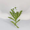 various styles women plants flower accessories badges pearl plant buckle pin brooch - Image 31