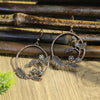 Vintage Ethnic Bohemian Drop Dangle Earrings For Women Wooden Tassel Pearl Beaded Geometric Leaf Flower Round Boho Earrings - Image 4