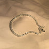 Silver Necklace 2mm Sparkling Collarbone, Sweater Chain, High Charm Jewelry Gift Women - Image 3