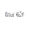 Hip Hop Women Jewelry Micro Pave Colorful Cubic Zirconia Cz Geometric Circle Lines Ear Cuff No Pierced Clip Stud Earrings - Image 11