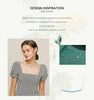 Modian Vintage Stars Elegant Link Chain Necklace 100% 925 Sterling Silver Turquoise Pendant For Women Christmas Gift Jewelry
