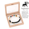 Planet Bracelet Eight Planet Stones 12 Zodiac Signs Bracelet Stone Beads Christmas Birthday Gift Jewelry - Image 24