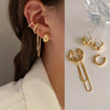 Star Butterfly Clip Earrings Female Crystal Tassel Ear Clip Earring Sparkling Zircon Ear Cuff Jewelry accessories - Image 16