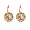 Bella Drop Earring for Women Christmas Birthday Austrian Crystals Round Cut Dangle Silver Gold Color Pierced Jewelry - Image 35