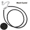 Faceted Gemstones Necklace 2mm Beads Quartz Crystal Tourmaline Lapis Shining Stone Beaded Necklace Choker Jewelry - Image 25