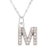 Shining A-Z Letter Pendant Charm Necklace 26 Initial Alphabet Name Clavicle Chain Party Valentine's Day Jewelry Gift - Image 13