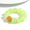 Acrylic Geometric Bead Bracelet with Elastic Stretch Fit - Image 13