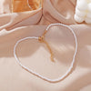 Pearl-Style Choker Necklace with Layered Bead Details - Image 48