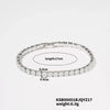 (19 cm 17 cm x 4 mm) Gold Plated Multiple Colors Powder Zirconia Bracelet For Women Jewelry - Image 15