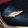 Retro Metal Feather Leaf Brooch Men Suit Shirt Lapel Pin Corsage Dress Badge Brooches for Women Jewelry Accessories - Image 7
