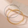 Stainless Steel Bracelet for Women Gold Plated Bangles Jewelry Party Wedding Birthday Gift - Image 6