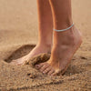 Silver Unisex Simple Flat Snake Anklets Women Jewelry Punk Rock Glossy Blade Style Bare Foot Chain Bracelets - Image 6