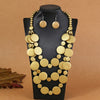 1set Multi-layer African Wedding Party Dress Wooden Beads Necklace Earring Jewelry Sets For Women Gitls Party Jewelry Gifts - Image 1
