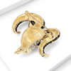 Rhinestone Goat Head Brooches for Women Unisex Zodiac Animal Pins Casual Party Jewelry Accessories Gifts - Image 3