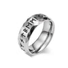 Nordic Retro Viking Rune Ring For Men Women Simple 316L Stainless Steel Odin Letter Viking Rings Couple Amulet Jewelry Gifts - Image 10