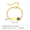 Stainless Steel Personalized Name Bracelet Anniversary Corrosion Drop Rubber Bend Bracelet,A Gift of Love from Parents - Image 7