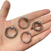 Titanium Captive Bead Rings Pierc Nose Ring large size Earring 12G 2mm 3mm Bcr Hoop Rings punk Piercing Body Jewelry - Image 4