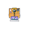 Rainbow Camera Snow Mountain Brooch Student Cartoon Cute Outdoor Pin Badge Gift - Image 9