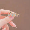 Cute Rhinestone Queen Brooches For Women Kids Crown Letters CZ Crystal Party Label Pins Buckle Jewelry Gifts - Image 4