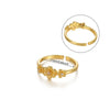 Stainless Steel Exaggerated Big Flower Rings For Women Gold Color Sunflower Finger Ring Female Aesthetic Jewelry Gift - Image 7
