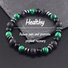 Classic Black Labradorite Volcanic Stone Beads Bracelet Women Men Spiritual Protection and Energetic Banlance Jewelry - Image 11