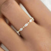 Simple Stylish Female Finger-ring with Marquise Round Cubic Zirconia Women Rings Versatile - Image 6